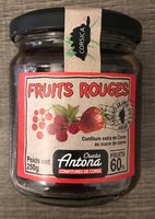 Confitures de fruits rouges