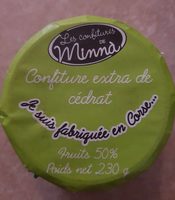 Confiture extra de cédrat