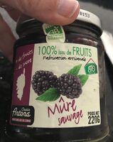 Confiture Mûre Sauvage