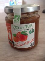 100%issu de fruits peche abricot