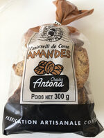 Canistrelli de Corse Aux Amandes