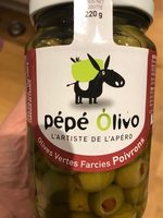 Olives vertes farcies