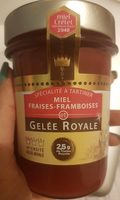 Gelée royal et miel fraises-framboises