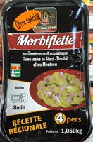 Morbiflette au jambon fumé cuit dans le Haut-Doubs