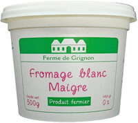 Fromage blanc maigre