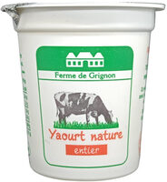 Yaourt nature entier