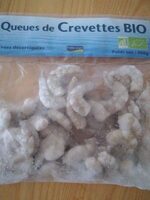 Queues de crevettes bio