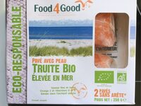 Pavé de truite bio