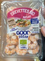 Crevette bio nature