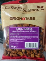 Cacahuètes caramélisées