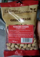 Pistaches Coques Grillées Salées