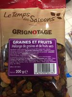 Graines et fruits
