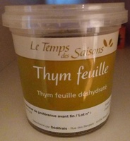 Thym feuille