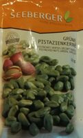 Pistaches vertes décortiquées