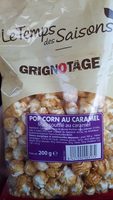 Pop corn au caramel