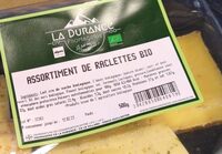 Assortiment de raclettes bio