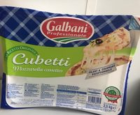 Cubetti mozzarella cossettes