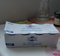 Le liégeois désert lacté au café