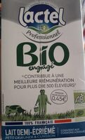 Lactel bio engagé