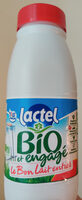 Lait entier bio