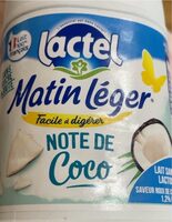 Matin leger note de coco