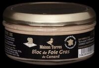 Bloc de foie gras de canard