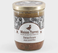 Saucisses aux Lentilles