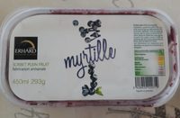 Sorbet myrtille