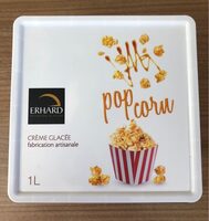 Crème galcée pop corn