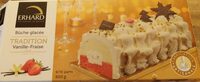 Bûche glacée Tradition Vanille-Fraise