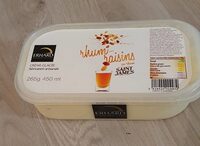 Crème glacée ERHARD Rhum-Raisin