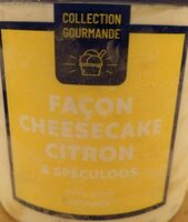 Glace façon cheesecake citron spéculoos Collection gourmande