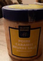 Glace poire caramel beurre salé et speculos