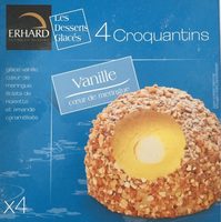 4 Croquantins Vanille Cœur de Meringue