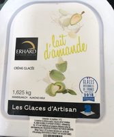 Glace au lait d'amande