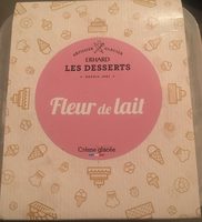 Crême glacée "fleur de lait"
