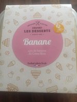 Sorbet plein fruit a la banane