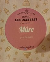 Sorbet à la mûre