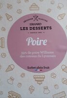 Sorbet poire