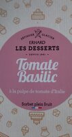 Sorbet tomate basilic