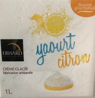 Creme glacee yaourt citron