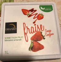 Sorbet Fraise senga au stévia
