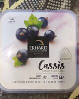 Sorbet plein fruit Cassis