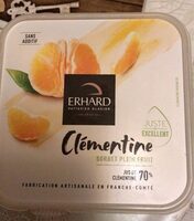 Sorbet clémentine 70%