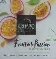 Sorbet fruit de la passion