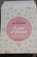 Les Desserts Fraise d'Alsace