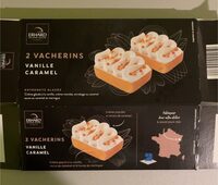 Vacherin vanille caramel
