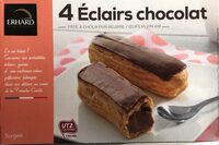 4 eclairs chocolat