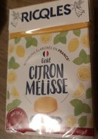 Bonbons citron melisse