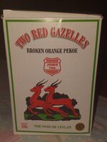 Two red gazelles